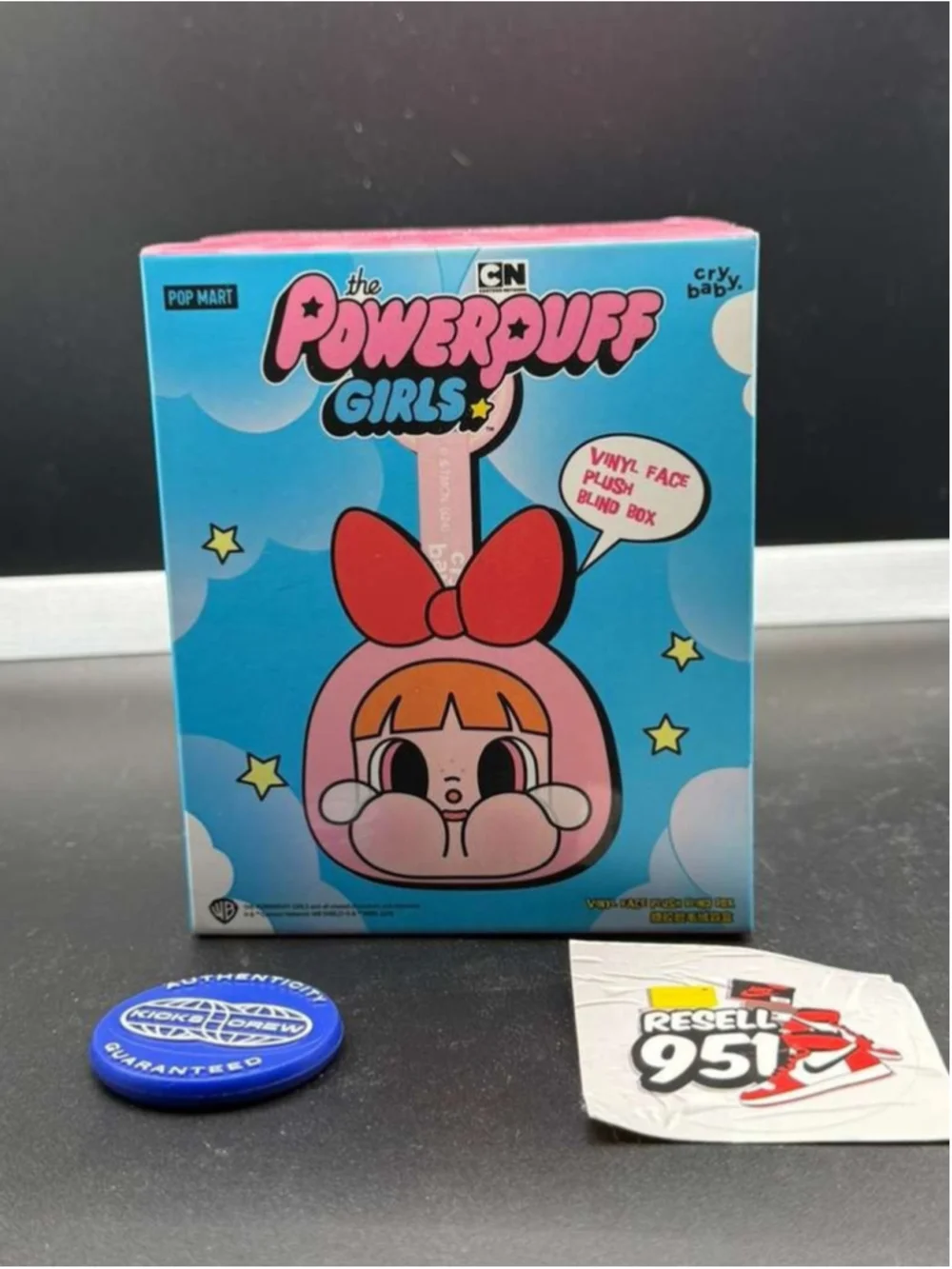 Pop Mart Crybaby x Powerpuff Girls Vinyl Face Plush Blind Box Authentic Sealed